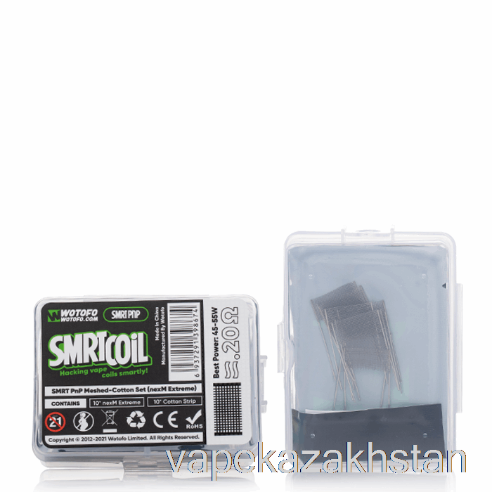 Vape Kazakhstan Wotofo SMRT Cotton Set [COTTON SET] nexMESH EXTREME